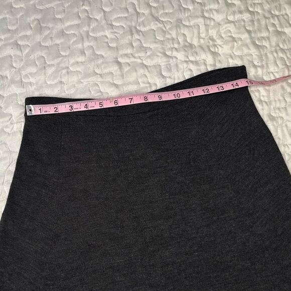 Eileen Fisher Petite Merino Wool Midi Skirt NWT | A-Line Capsule Wardrobe Medium - Picture 7 of 10